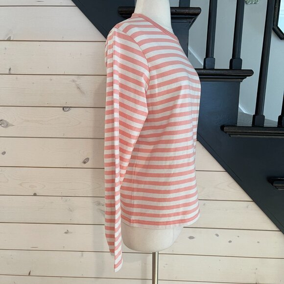 035  Marimekko Kioski Tasaraita Relaxed Long Sleeve NWOT Size Small - Picture 5 of 7